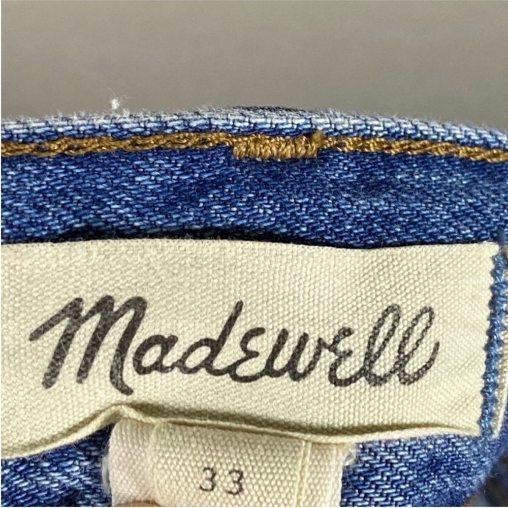 Madewell The Rilee Denim Enmore Wash Midi Skirt 33 / 16 - Picture 11 of 11